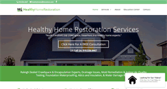 Desktop Screenshot of healthyhomerestoration.net